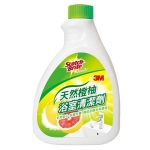 【3M】 天然橙柚浴室清潔劑補充包(500mL)