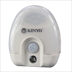 【KINYO】插電式光控+人體紅外線LED感應燈(ASL-710)