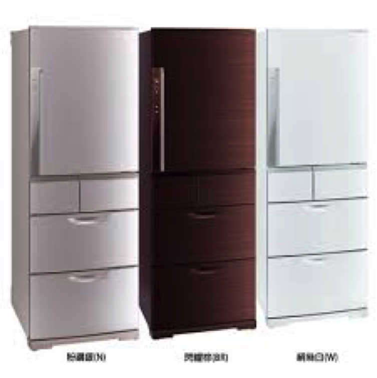 【MITSUBISHI 】三菱日本原裝520L五門變頻電冰箱MR-BX52W(公司貨)