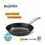 【Pujadas】西班牙輕量鑄鐵不沾平底鍋-28cm
