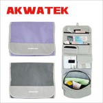 特價【AKWATEK】旅行收納盥洗包(AK-08016)-超值2入(顏色隨機)