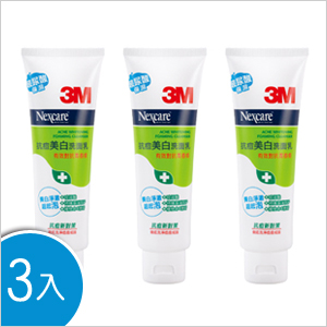 【3M】 Nexcare抗痘美白洗面乳(3入組)