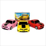 兒童用-大黃蜂跑車拉風登機箱/行李箱/收納箱 Chevrolet Camaro ZL1 - (3色可選)