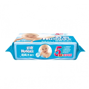 【好奇】純水嬰兒濕巾一般型100抽(10包/箱)
