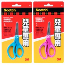 【3M】Scotch 兒童剪刀5吋(SS-K5)(藍/粉 隨機出貨)