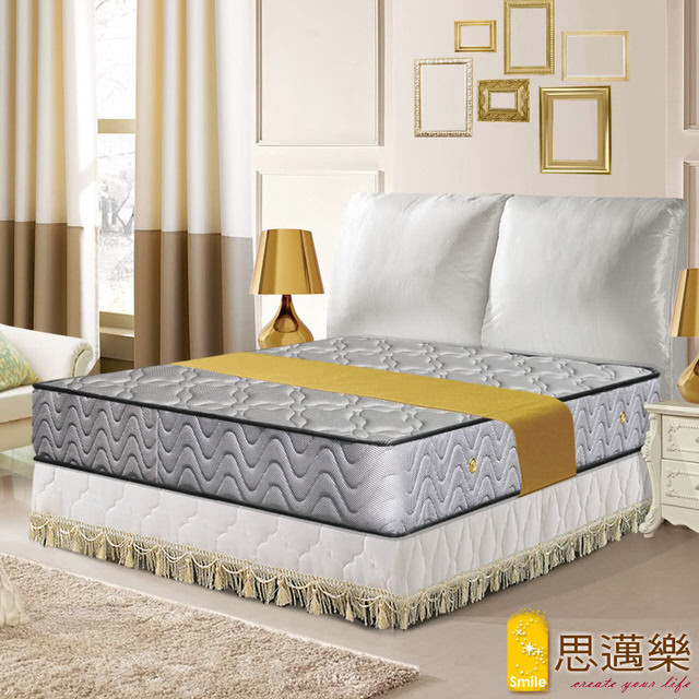 【smile思邁樂】黃金睡眠五段式3D立體透氣網獨立筒床墊6X6.2尺(雙人加大)860171
