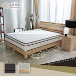 【藤原傢俬】加高床底三件式房間組(2層收納床頭+3分加高床底+2抽櫃)G1034
