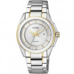 CITIZEN Eco-Drive 光燦完美線條時尚女用腕錶(EW1515-51A)