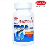 【得意人生】高單位Omega-3深海魚油+蝦紅素 (60錠)