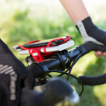 【Bone】單車電源手機架-單車龍頭手機雙用綁 Bike Tie Pro-Pack - 紅色