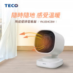 【TECO東元】陶瓷擺頭電暖器-白 YN1004CBW