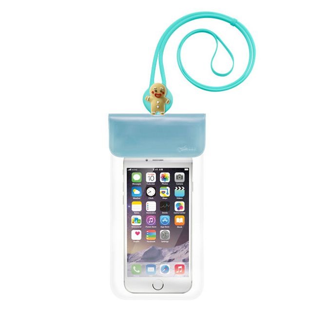 【Bone】Waterproof Phone Bag 防水手機袋 - 薑餅人
