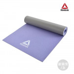 Reebok-專業訓練雙色瑜珈墊(羅蘭紫/灰)(6mm)