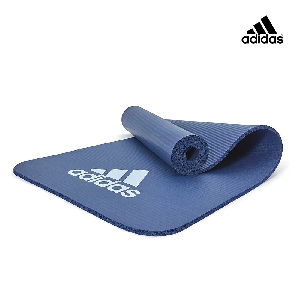 Adidas-全功能波紋健身墊 - 10mm (海軍藍)