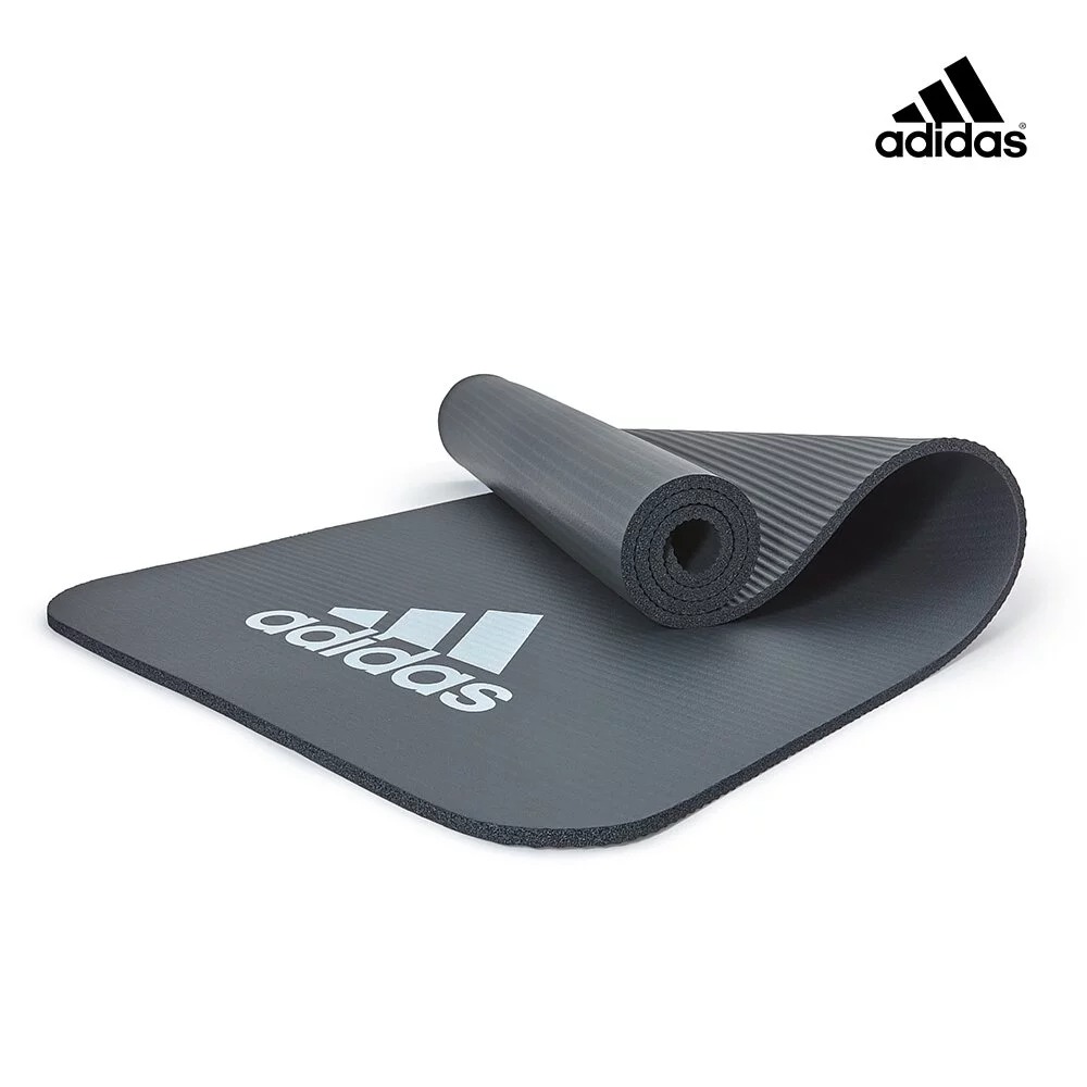 Adidas-全功能波紋健身墊 - 10mm (鋼鐵黑)