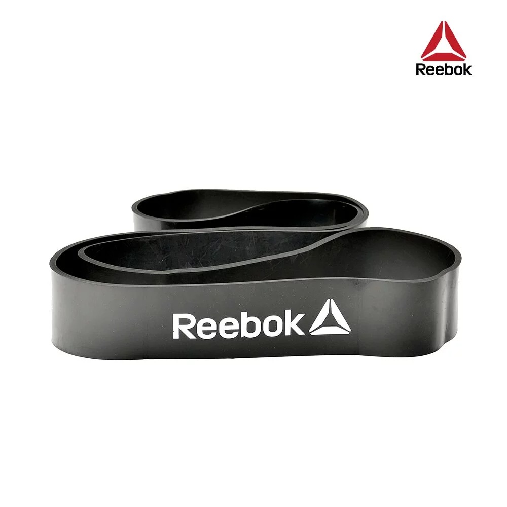 Reebok-高彈性訓練阻力帶(深灰)(34kg阻力)