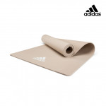 Adidas Yoga 輕量波紋瑜珈墊 - 8mm （蒸氣灰）