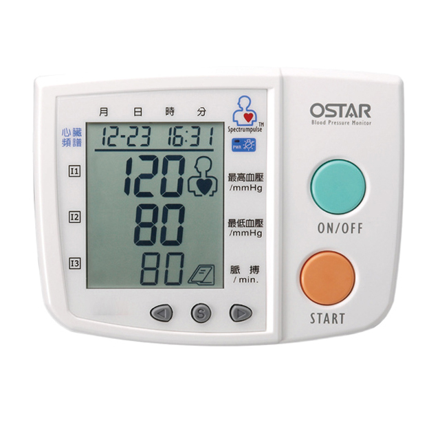 OSTAR(源星生醫)雲端多功能心臟頻譜血壓計 EA7(不含SIM卡)台灣製造手臂式電子血壓計