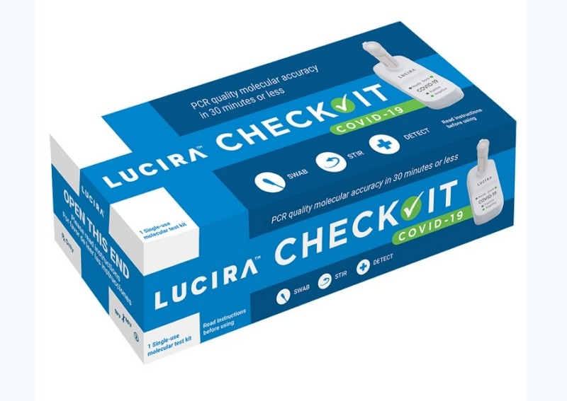 快篩試劑-LUCIRA (PCR) COVID-19 Antigen Rapid Test (1劑/盒)