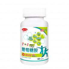 【得意人生】 新葡萄糖胺+MSM膜衣錠（60錠）II型膠原蛋白+玻尿酸+葡萄糖胺