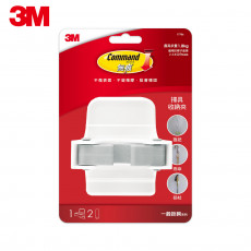 【3M】無痕防水掃具收納夾-免鑽掛勾