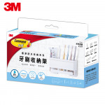 【3M】無痕極淨防水-浴室免鑽-牙刷...